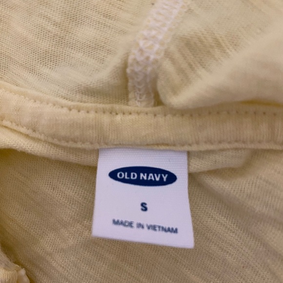 Yellow old navy zip up! - Picture 3 of 3